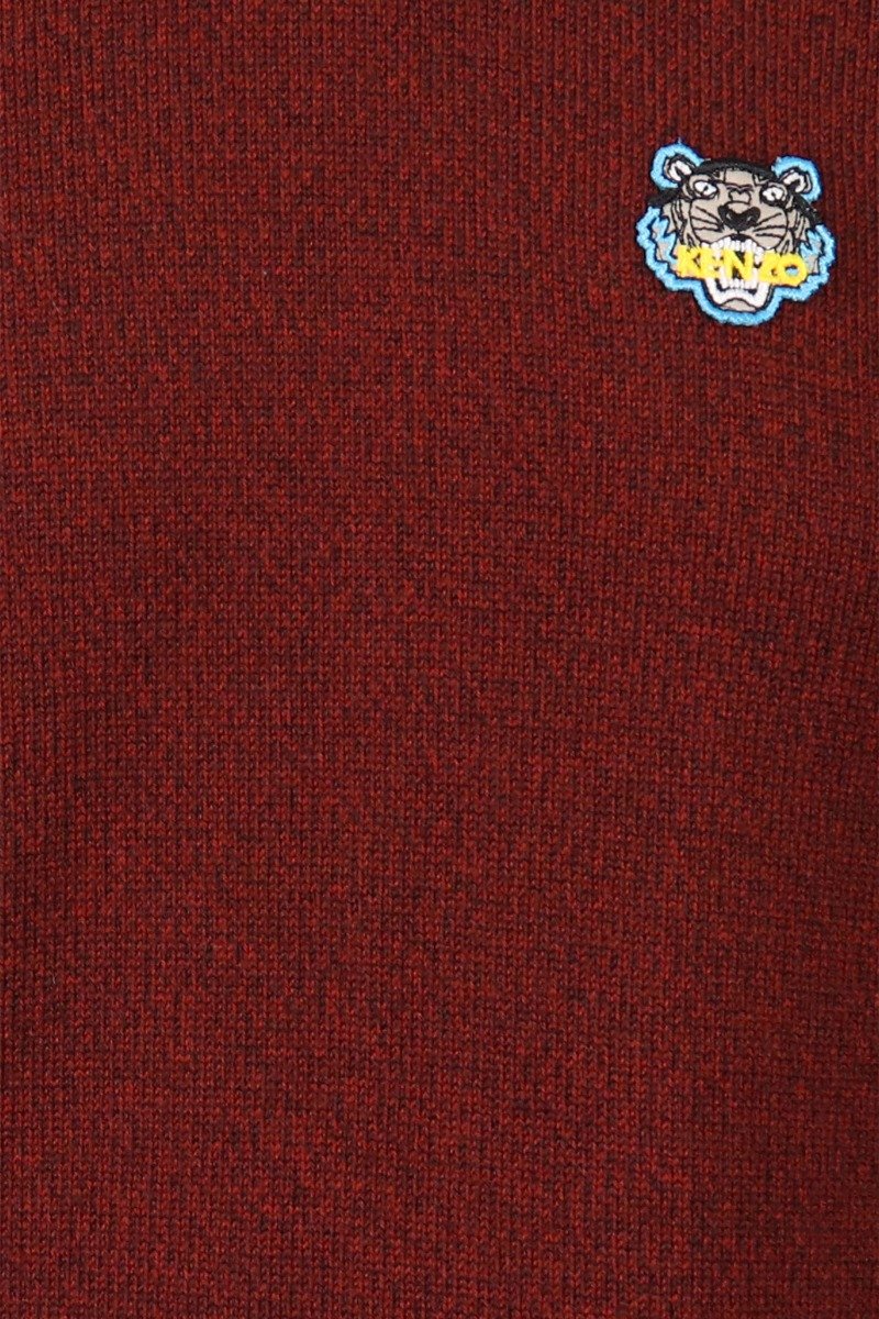 Kenzo Tiger Crest Sweater Men Fashion Kenzo Paris Wool Long-Sleeve Casual Stylish
