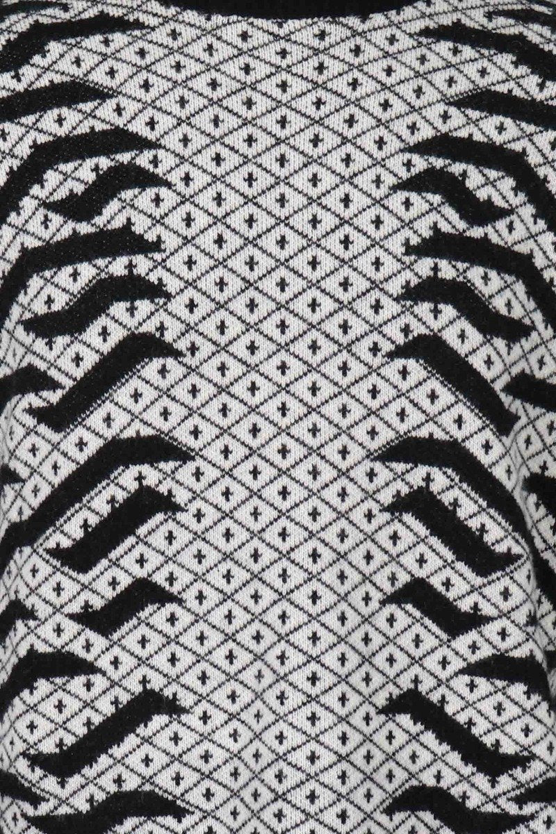 Kenzo Geo Tiger Sweater Long Sleeve Comfy Fashion