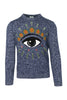 Kenzo Eye Sweater Kenzo Embroidery Long Sleeve Sweater