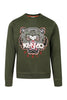 Kenzo Tiger Sweatshirt Men Fashion Kenzo Paris Cotton Long-Sleeve Casual Classic Fit