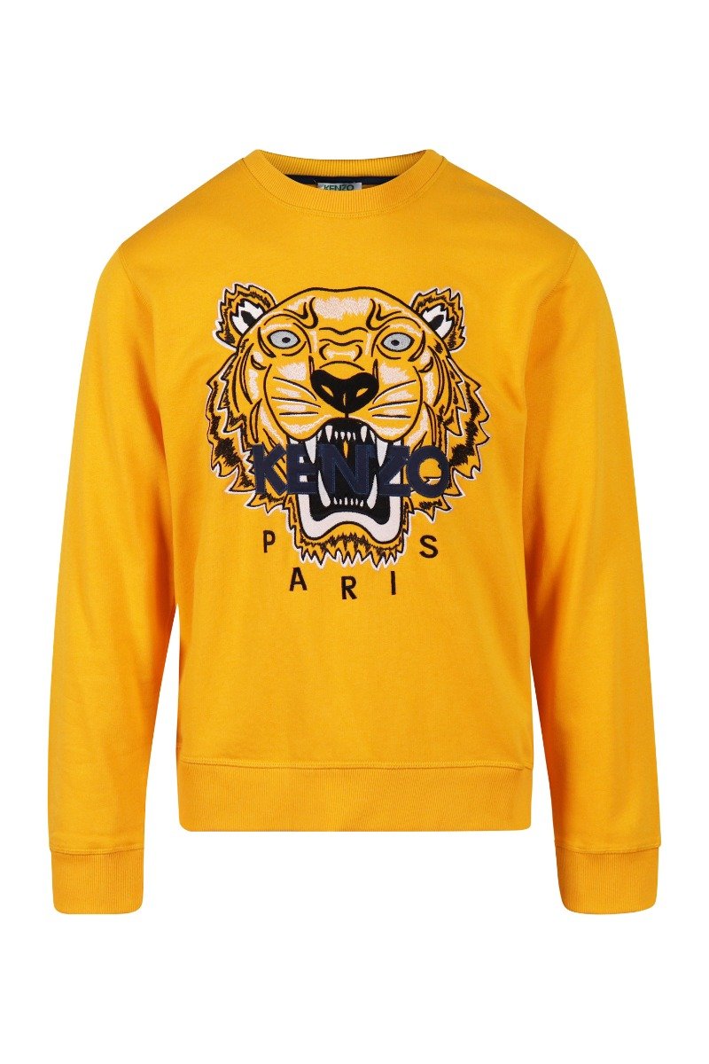 Tiger Sweatshirt Men Fashion Kenzo Paris Cotton Long Sleeve Casual