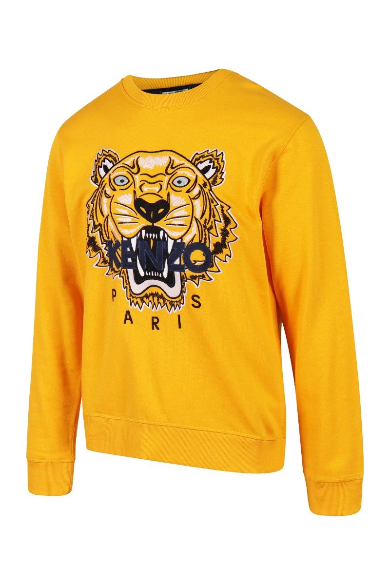 Tiger Sweatshirt Men Fashion Kenzo Paris Cotton Long Sleeve Casual