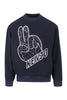 Kenzo Peace World Sweatshirt Men Fashion Polyester Long-Sleeve Trendy Casual