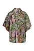 Bamboo Tiger Shirt Cotton Shirt Floral Pink Prints Pattern Unisex Men Women