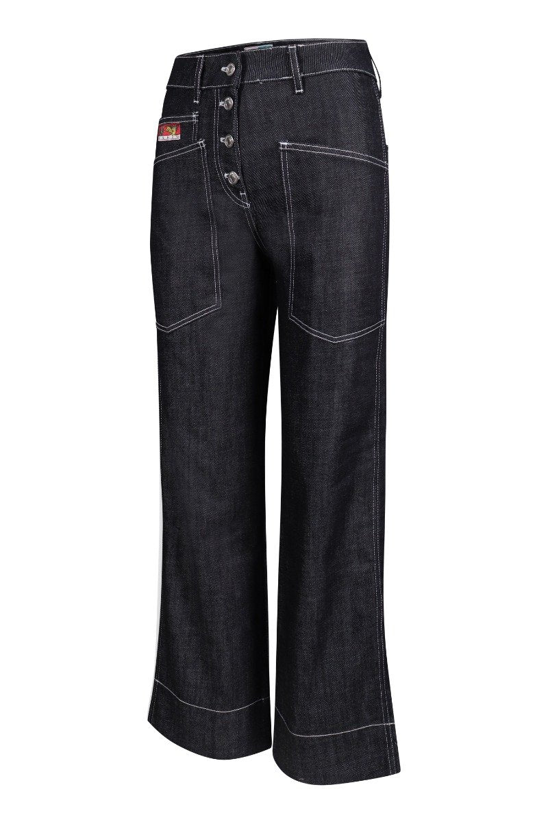 Carpenter Jeans Wide Leg Pants Cotton Fashion