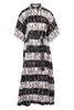 Bamboo Shirt Dress Fashion Women Designer Maxi Dress 