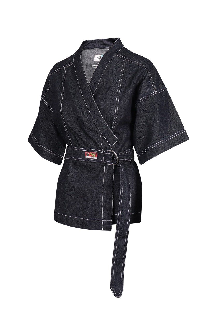 Denim Kimono Top Cotton Kimono Stylish Fashion Designer 