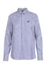 Tiger Shirt Men Fashion Kenzo Paris Cotton Long Sleeve Semi Formal Casual Stripes