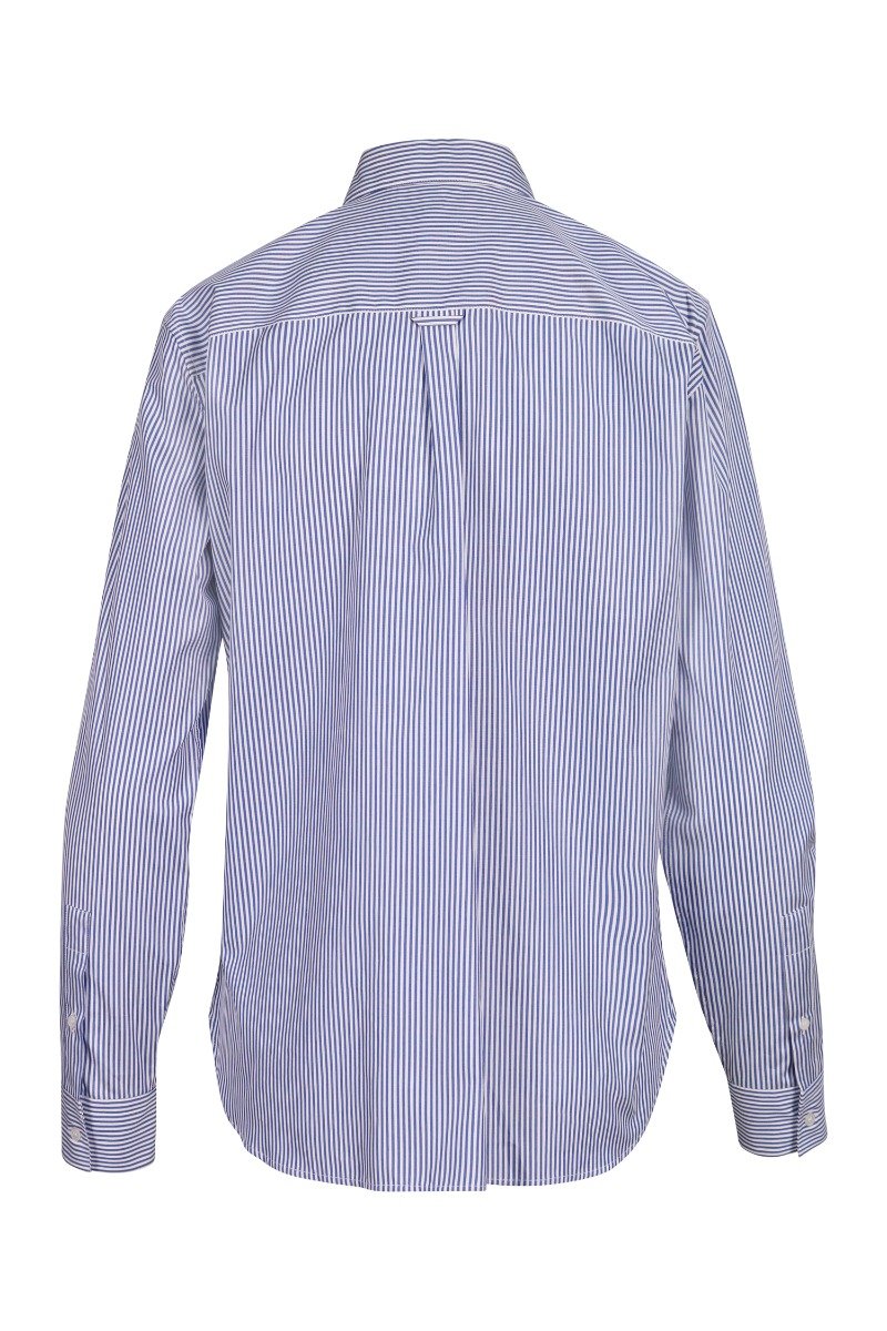 Tiger Shirt Men Fashion Kenzo Paris Cotton Long Sleeve Semi Formal Casual Stripes