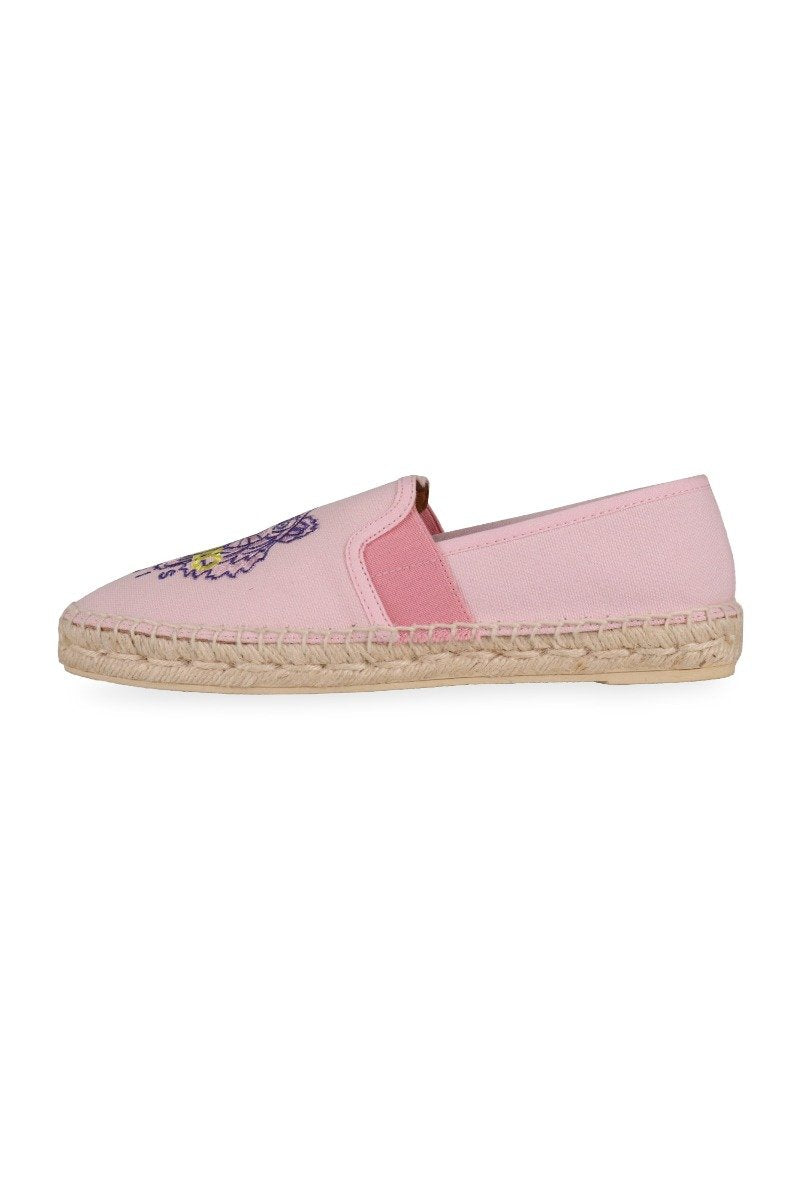 Tiger Elastic Espadrille Women Fashion Kenzo Paris Cotton Footwear Casual