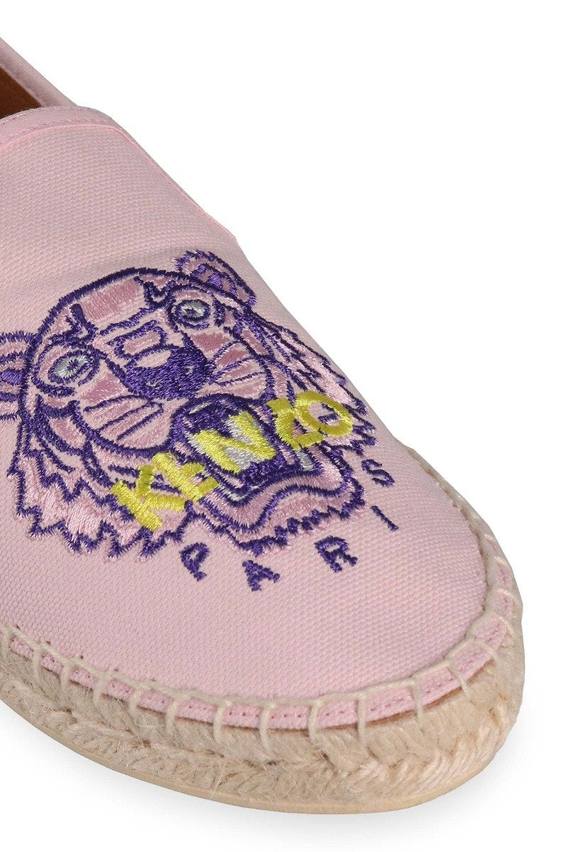 Tiger Elastic Espadrille Women Fashion Kenzo Paris Cotton Footwear Casual
