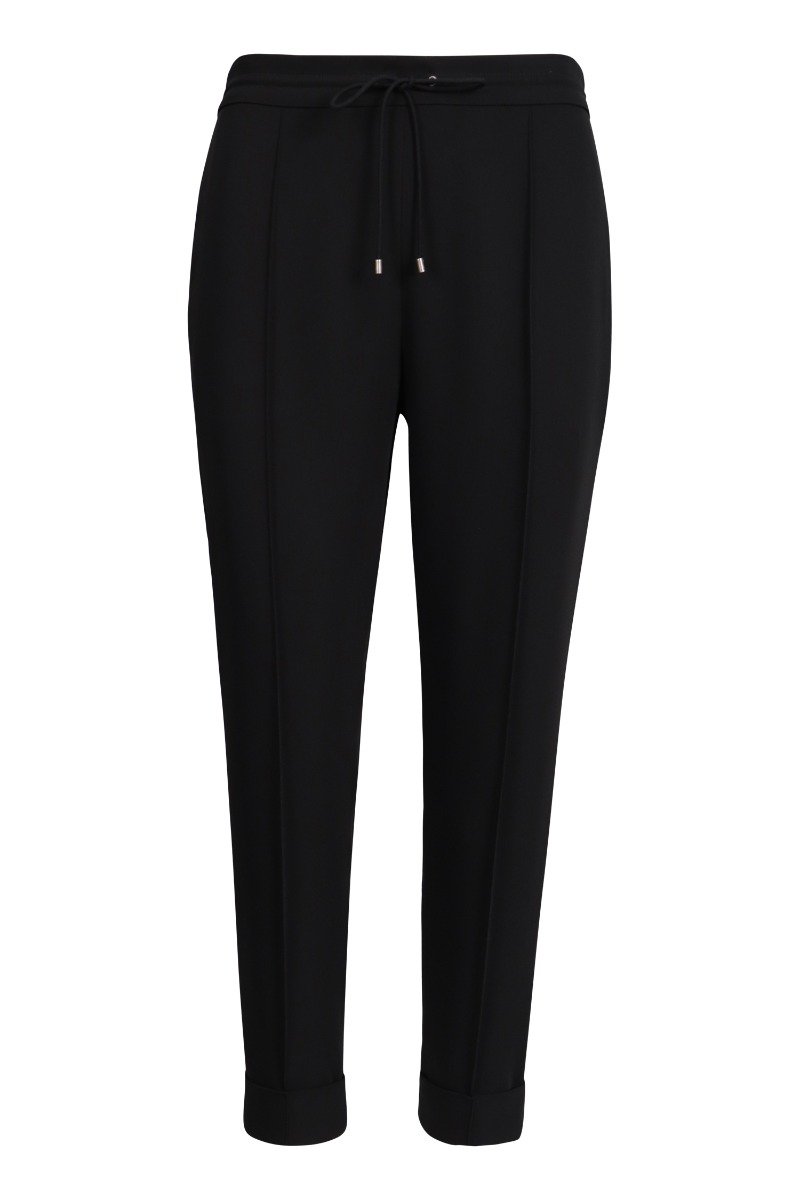 Cropped Trouser Basic Bottoms Fashion