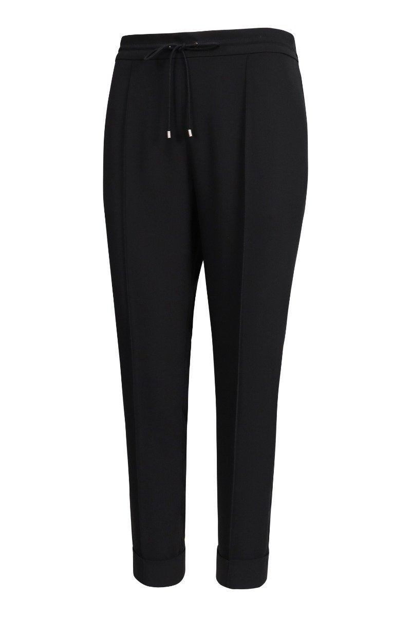 Cropped Trouser Basic Bottoms Fashion