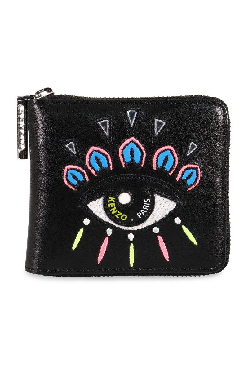 Eye Wallet Kenzo Paris Leather Fashion Wallet Accessories 