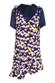 Jackie Floral Crepe Dress Kenzo 2 in 1 Dress Polyester