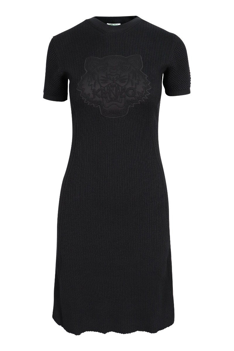 Tiger Knitted Dress