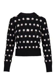 Jackie Floral Sweater Kenzo Viscose Blend Fashion Comfy Sweater