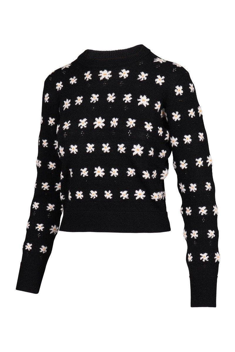 Jackie Floral Sweater Kenzo Viscose Blend Fashion Comfy Sweater