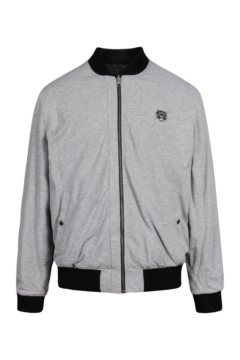 Tiger Crest Bomba Jacket Men Fashion Kenzo Paris Polyamide Casual Outwear Long Sleeve