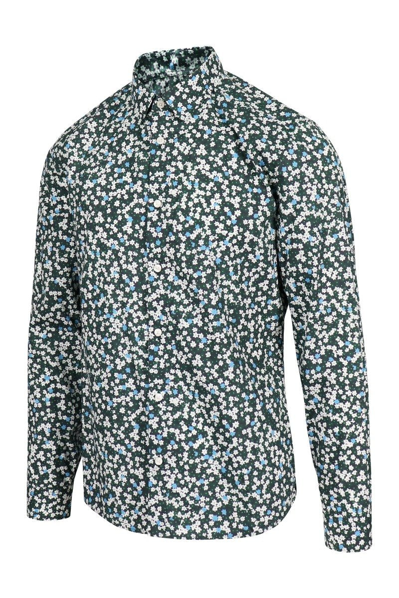 Jackie Floral Shirt Kenzo Contemporary Long Sleeve Cotton Formal Wear
