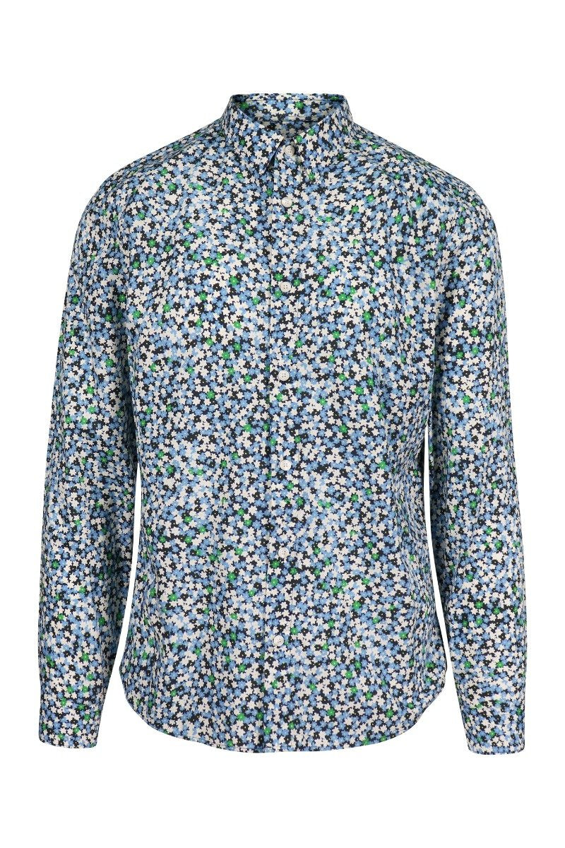 Jackie Floral Shirt Kenzo Contemporary Long Sleeve Cotton Formal Wear