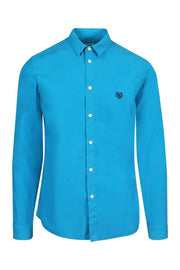 Tiger Shirt Men Fashion Kenzo Paris Cotton Long Sleeve Semi Formal Casual