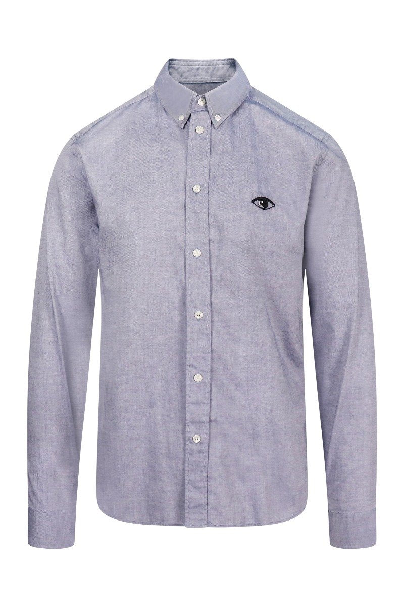 Eye Button Down Shirt Collar Kenzo Paris Smart Casual