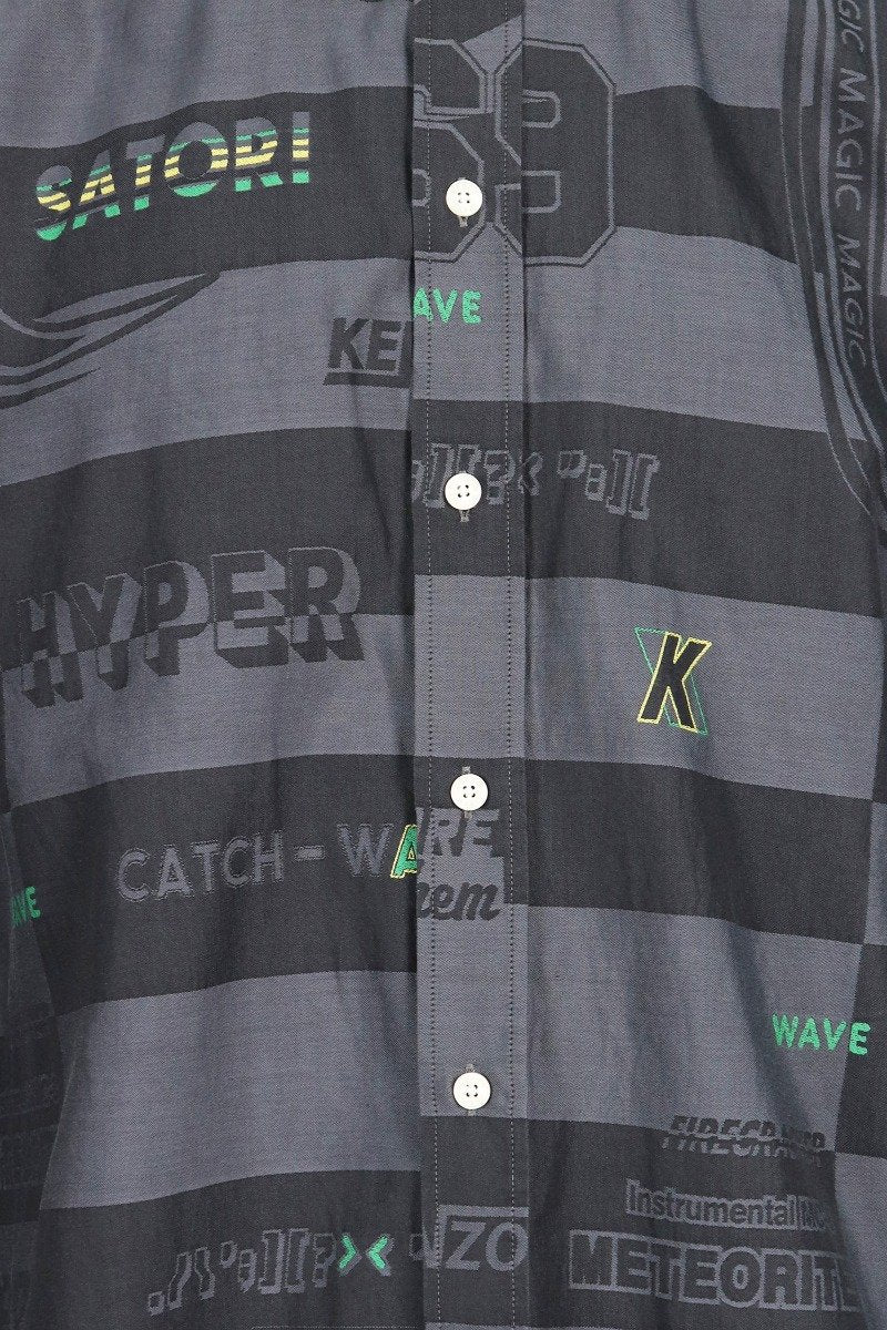 Hyper Graphic Shirt Kenzo Long Sleeve Collar Shirt