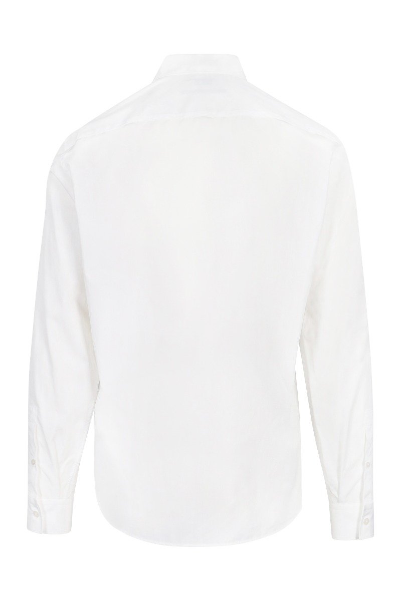 Embroidered Collar Shirt Formal Casual Slim Fit Kenzo Paris Menswear Men Fashion 