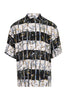 Bamboo Stripes Shirt Fashion Prints Patterns Men Unisex Collar Stripes 