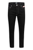 Black Stretch Jean Cotton Basic Casual Long Pants