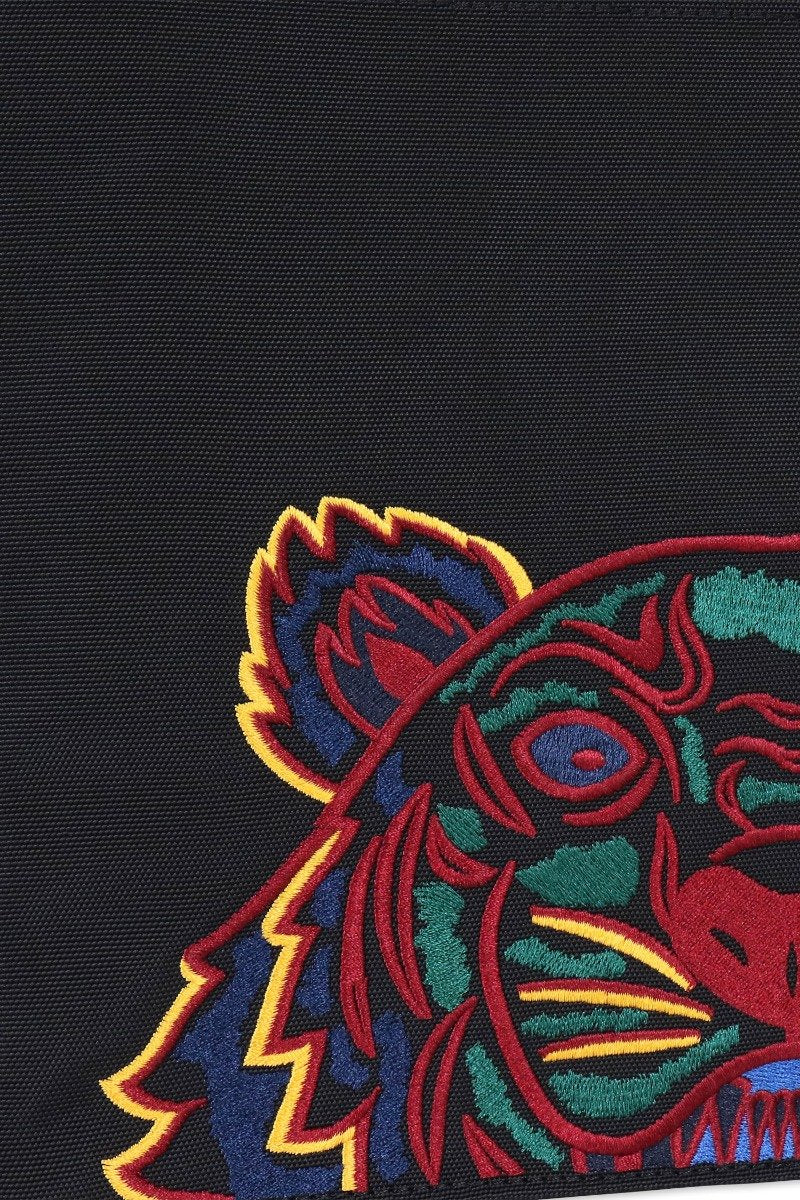 A4 Tiger Clutch Embroidery Designer Fashion Black Unisex Men Women
