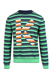 K Stripes Jumper Kenzo Comfy Casual Long Sleeve 
