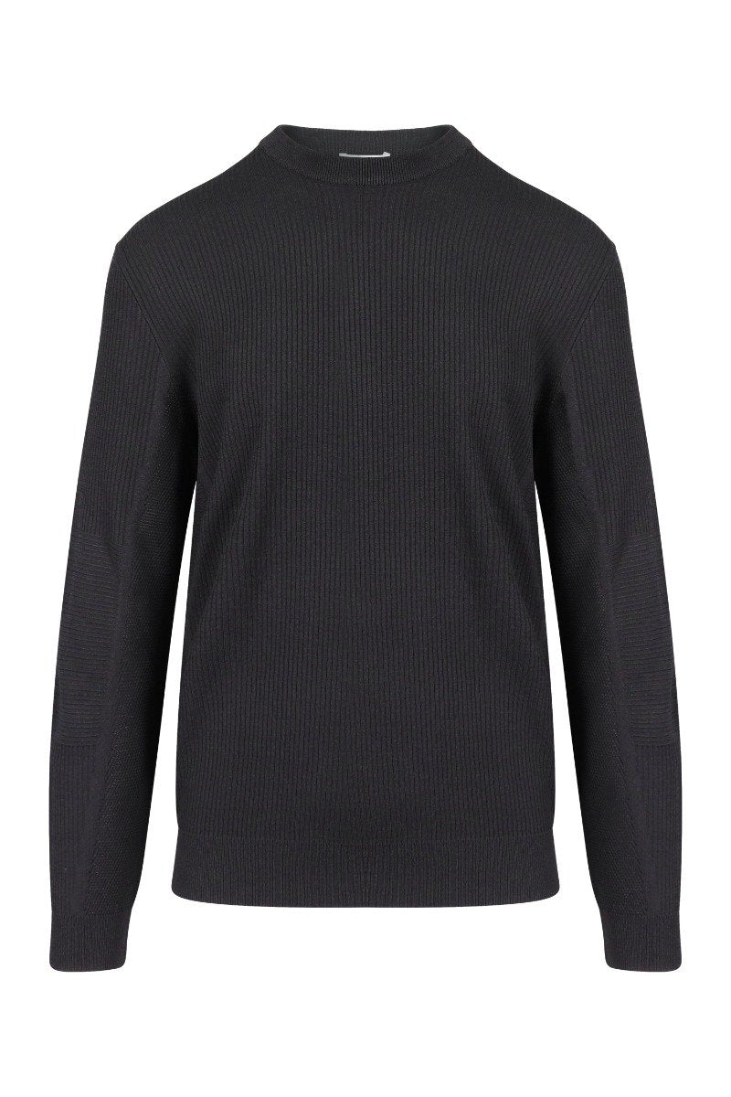 Kenzo Logo Ribbed Knit Sweater