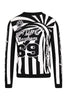 Graphic Psychedelic Sweater Cotton Kenzo Paris Long Sleeves Fashion Designer 