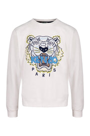 Tiger Sweatshirt Men Fashion Kenzo Paris Cotton Long Sleeve Casual