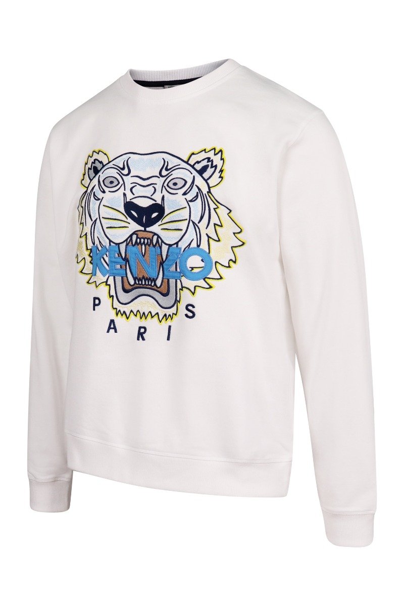 Tiger Sweatshirt Men Fashion Kenzo Paris Cotton Long Sleeve Casual