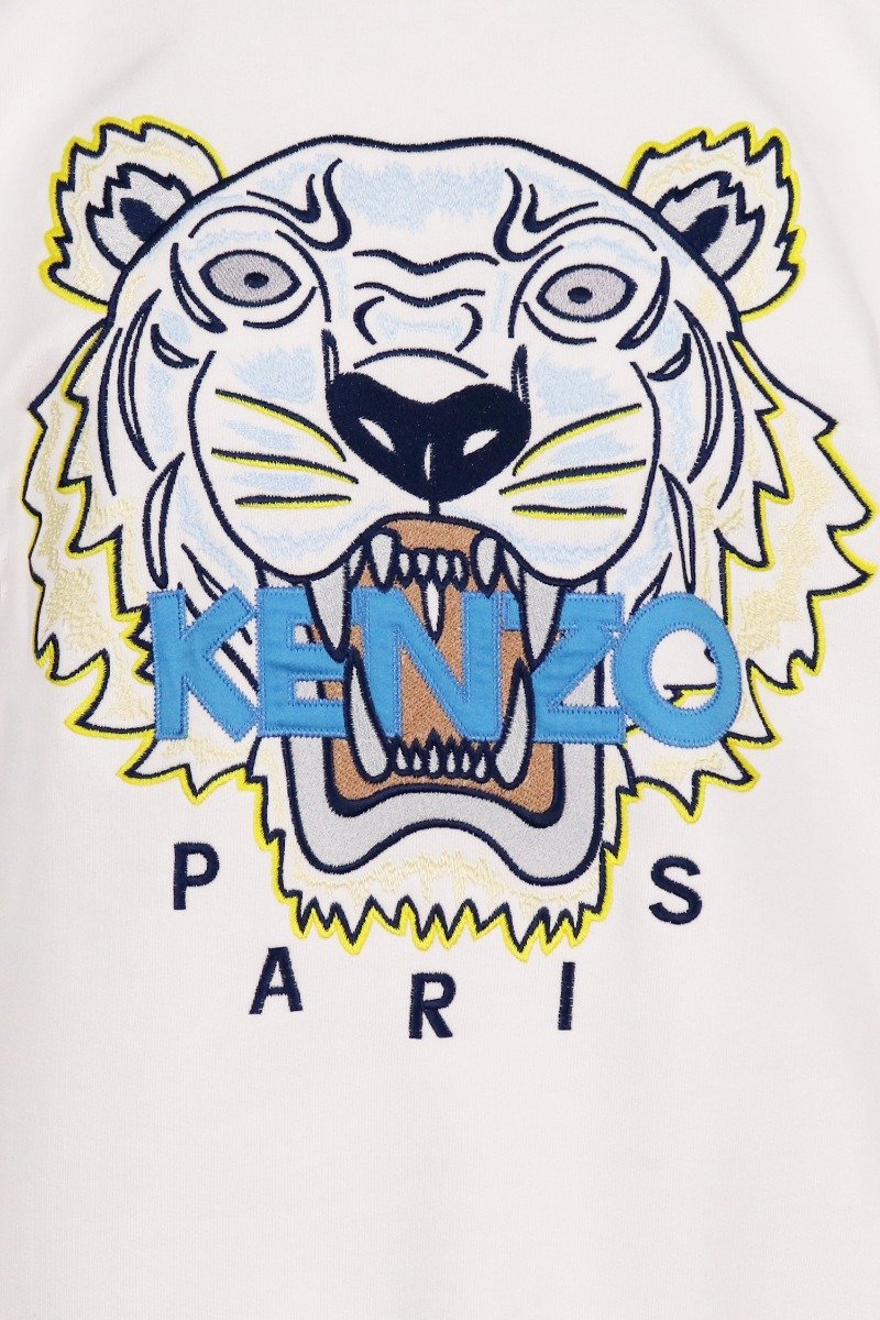 Tiger Sweatshirt Men Fashion Kenzo Paris Cotton Long Sleeve Casual