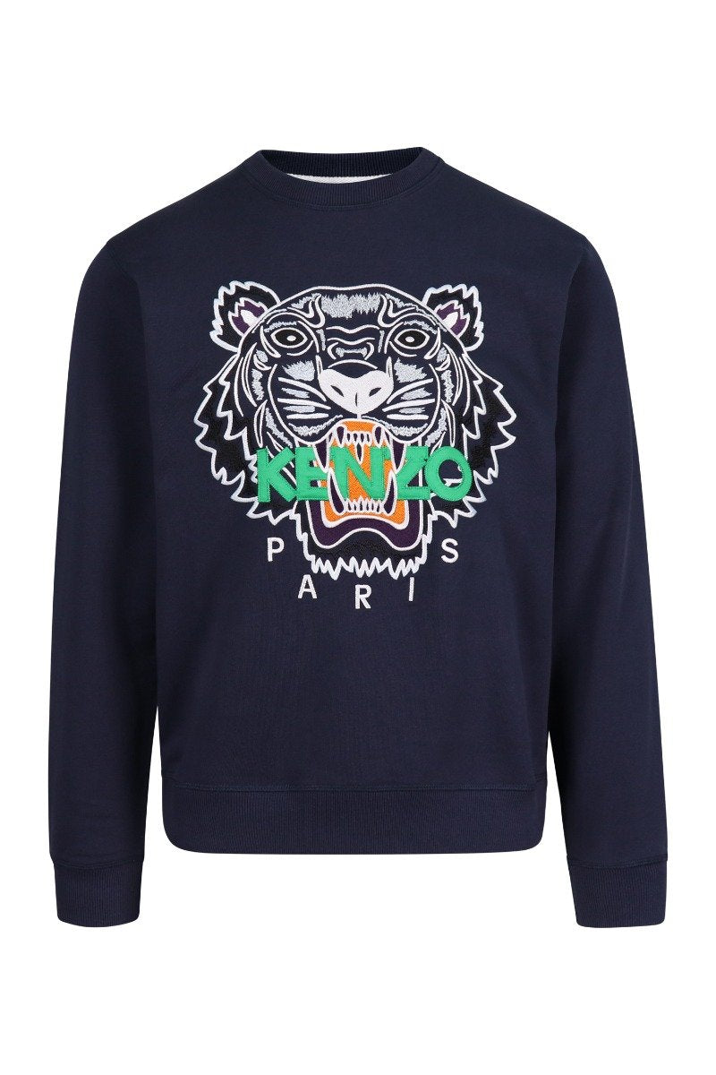 Tiger Sweatshirt Men Fashion Kenzo Paris Cotton Long Sleeve Casual