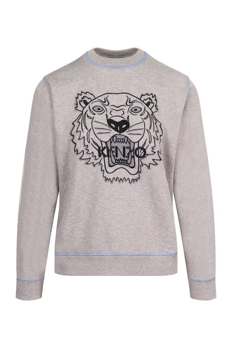 Tiger Sweatshirt Men Fashion Kenzo Paris Cotton Long Sleeve Casual