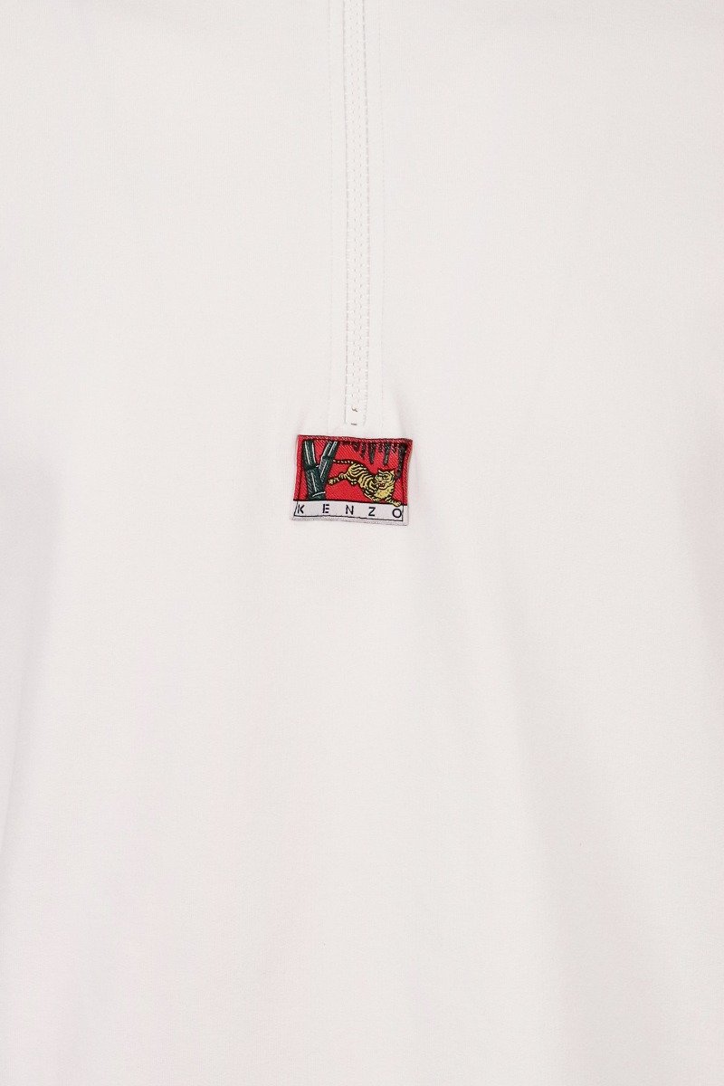 Bamboo Tiger Sweatshirt Cotton Long Sleeves Embroidery Logo Basic Casual