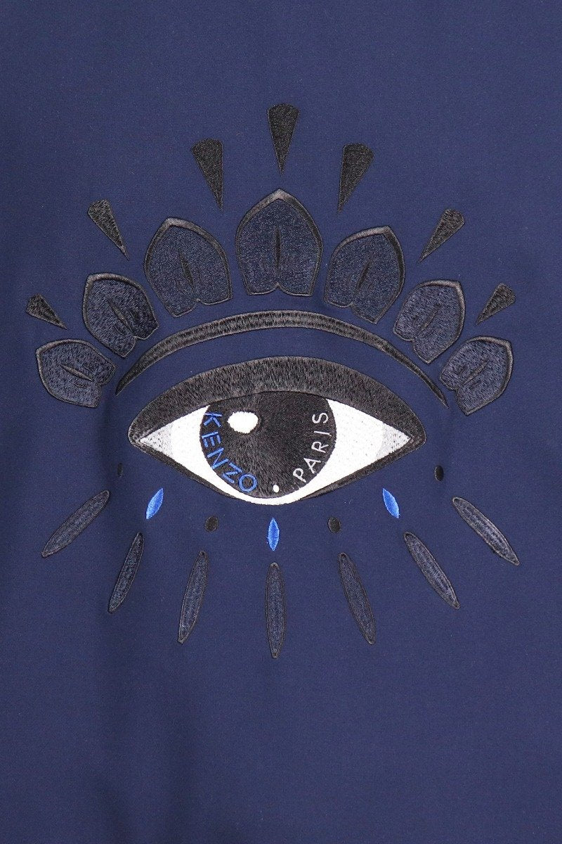 Eye Sweatshirt Long Sleeves Kenzo Paris Fashion Sweater Basic Casual