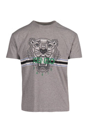 Tiger T-Shirt Kenzo Paris Cotton Short Sleeve Daily Casual Fashion Men