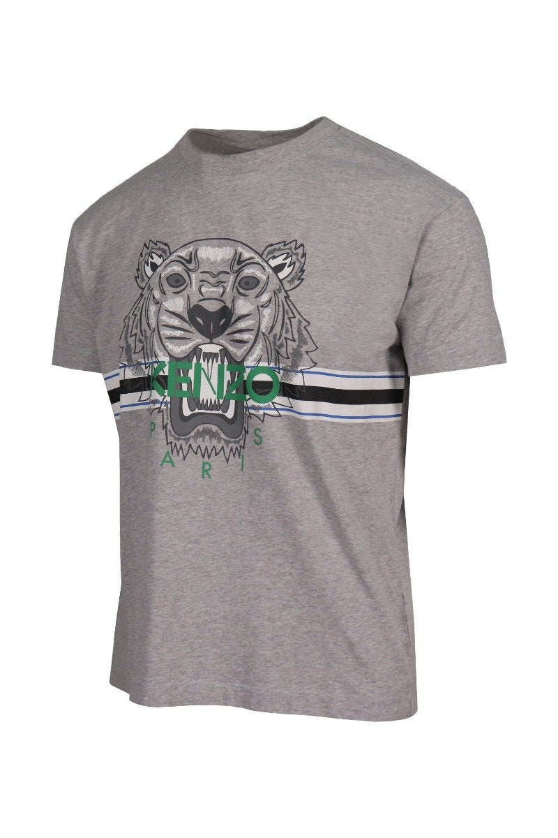 Tiger T-Shirt Kenzo Paris Cotton Short Sleeve Daily Casual Fashion Men