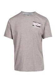 Wave Print T-Shirt Kenzo Paris Crew Neck Short Sleeves Casual Basic Dailywear Cotton