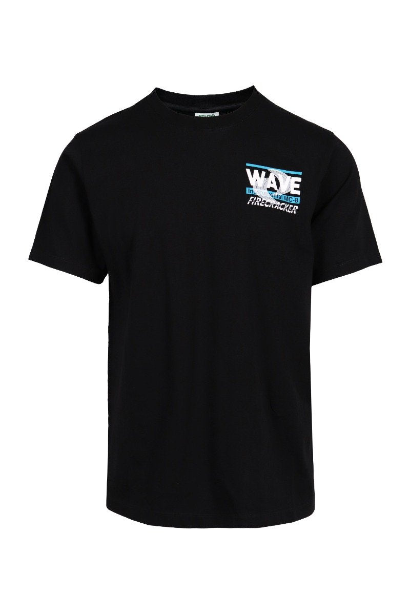 Wave Print T-Shirt