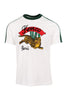 Bamboo Tiger T-Shirt Cotton Crew Neck Kenzo Paris Embroidery Logo Basic Casual