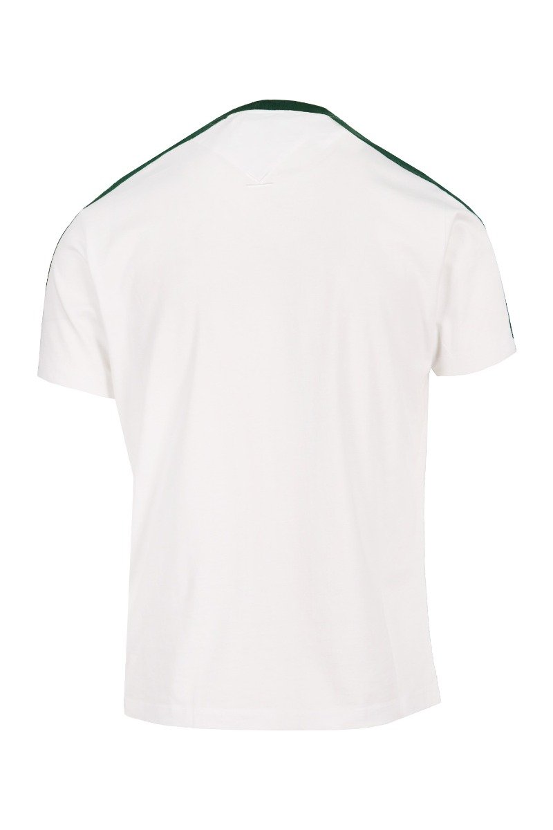 Bamboo Tiger T-Shirt Cotton Crew Neck Kenzo Paris Embroidery Logo Basic Casual