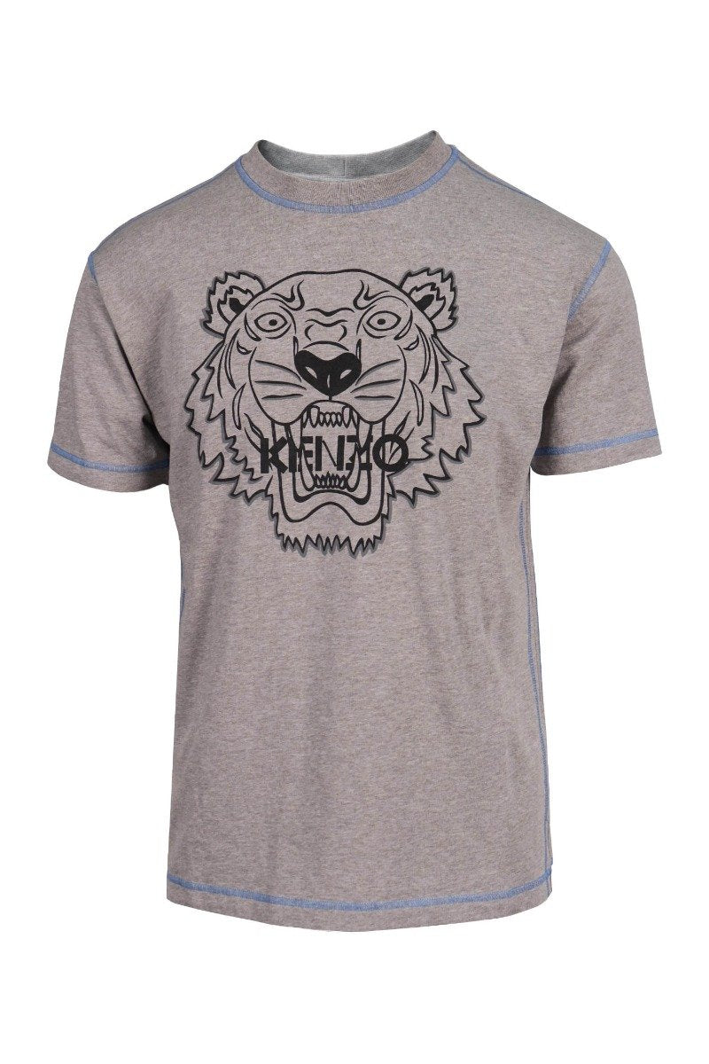 Tiger T-Shirt Kenzo Paris Cotton Short Sleeve Daily Casual Fashion Men