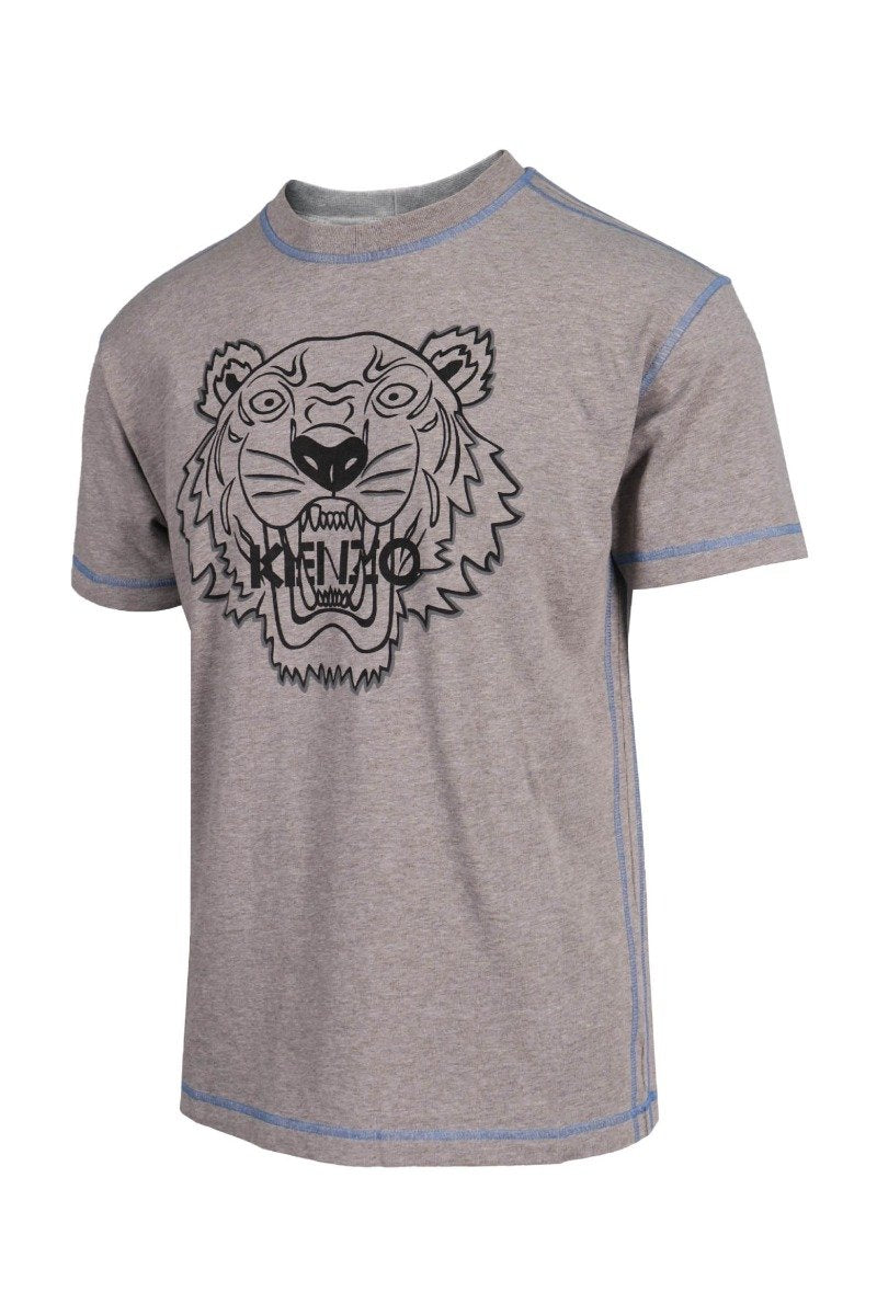 Tiger T-Shirt Kenzo Paris Cotton Short Sleeve Daily Casual Fashion Men